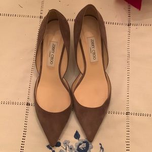 Jimmy Choo 41 - has been professionally re healed. In perfect condition!